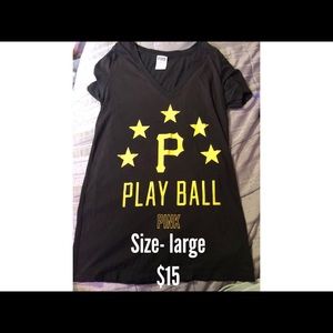 Pittsburgh Pirates pink tee